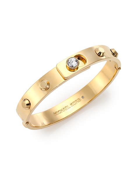 michael kors gold chain bracelet|michael kors gold bangle bracelet.